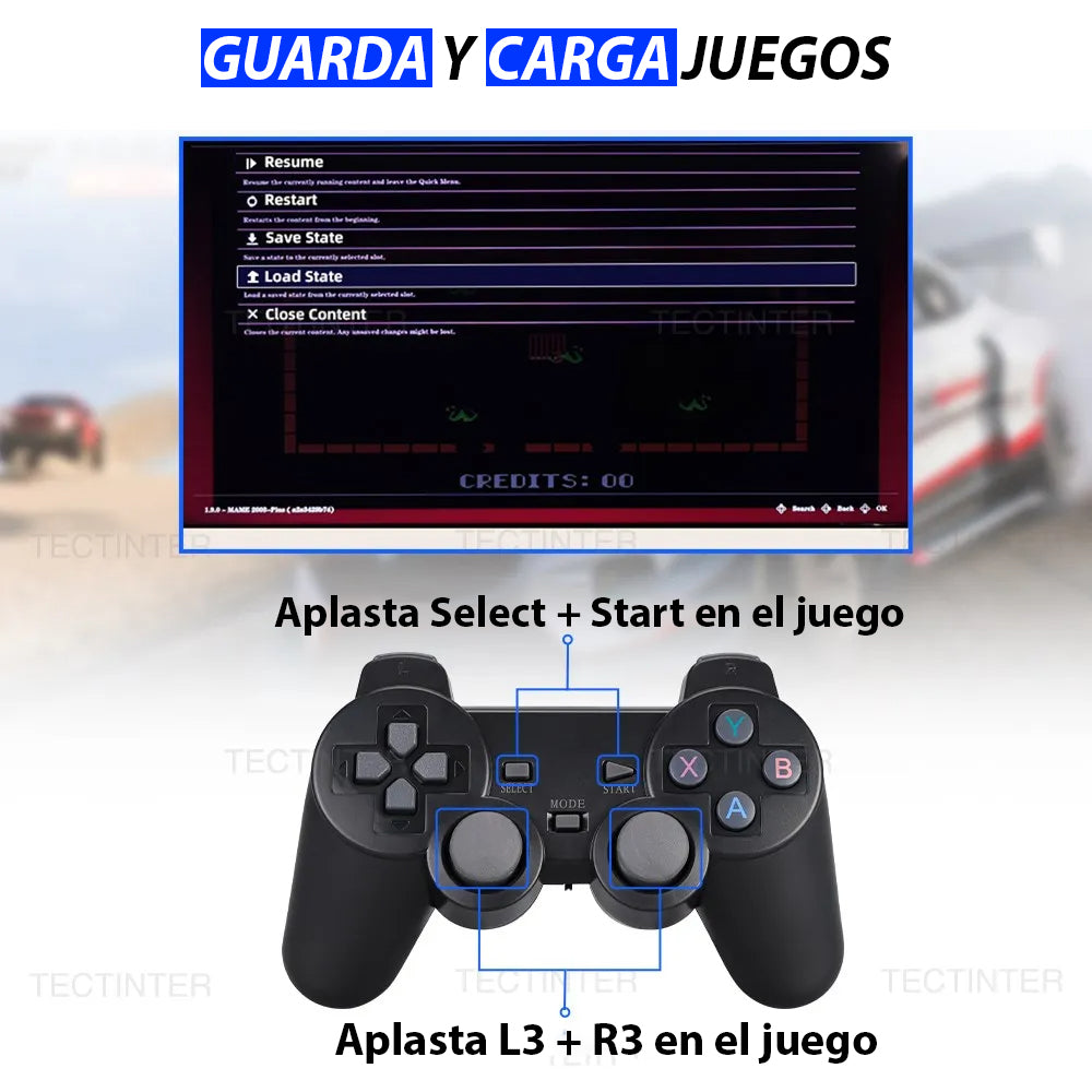 CONSOLA RETRO 30000 JUEGOS K8