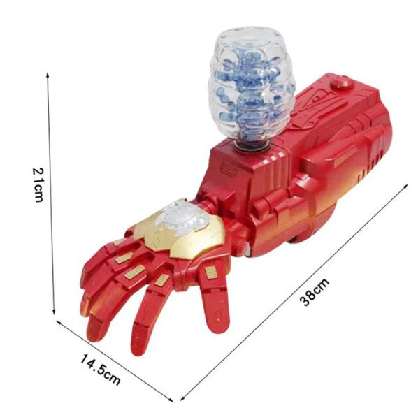 brazo de iron man hidrogel